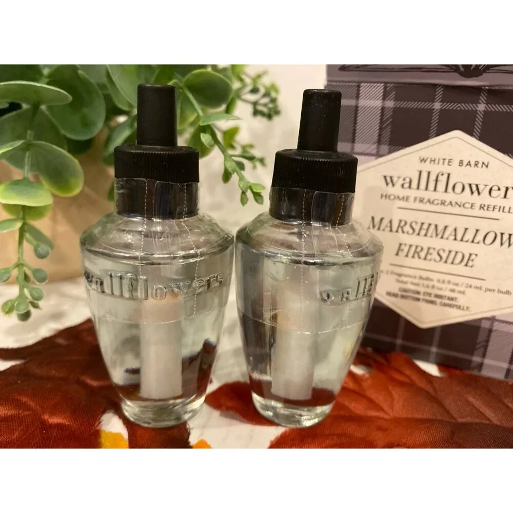 Bath & Body Works “Marshmallow Fireside” 2 New Wallflower Refills